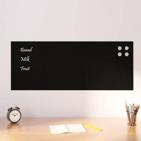 vidaXL Magneetbord voor aan de wand 100x40 cm gehard glas, Zakelijke goederen, Kantoor en Winkelinrichting | Kantoorartikelen