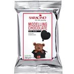 Saracino Modelleer Chocolade Zwart 250g, Verzenden, Nieuw