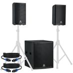 Devine Onyx 10 (2x) + 18SXA set, Audio, Tv en Foto, Luidsprekers, Verzenden, Nieuw