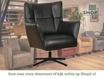Leren draaifauteuil Lovely, Huis en Inrichting, Fauteuils, Nieuw, Ophalen of Verzenden, 75 tot 100 cm, Eigentijds, Modern, Retro, Vintage