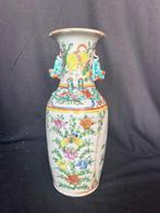 Vaas met dubbele oren - Porselein - China - Qing Dynastie, Antiek en Kunst