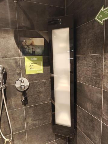 Showmodel sunshower combi black - 0027 beschikbaar voor biedingen