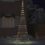 vidaXL LED Kerstboom met 455 LED Multikleur 184.5 cm Metaal, Diversen, Verzenden, Nieuw