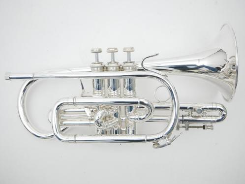 Cornet Bach Stradivarius Model 184S ML-Bore als nieuw, Muziek en Instrumenten, Blaasinstrumenten | Trompetten, Met koffer, Zo goed als nieuw