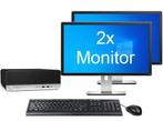 MEGASTUNTPRIJS: HP ProDesk 400 G4 SFF i5 7e Gen incl. 2, 256 GB, Nieuw, 7500 (4-Cores), Ophalen of Verzenden
