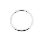 Witgouden aanschuifring; Diamonde, Sieraden, Tassen en Uiterlijk, Ringen, Gebruikt, Overige kleuren, Ophalen of Verzenden, 17 tot 18