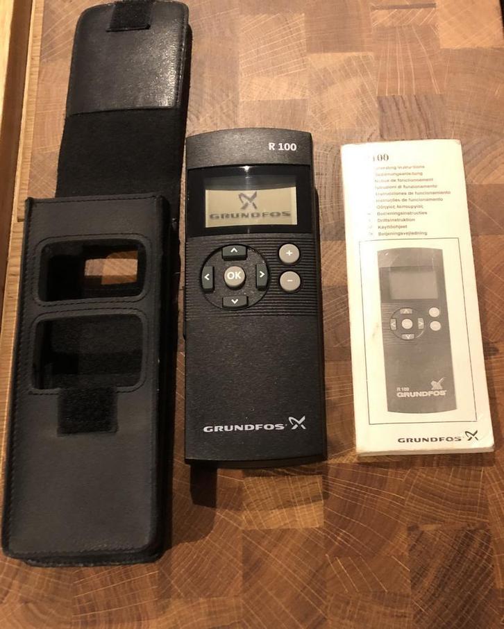 Grundfos R100 R 100 infrarood afstandsbediening voor magna, Doe-het-zelf en Verbouw, Verwarming en Radiatoren, Zo goed als nieuw