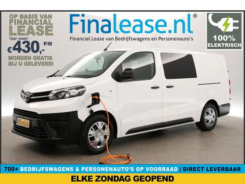 Toyota ProAce Extra Range Navigator 75 kWh DC 6Pers €430pm, Auto's, Bestelauto's, Lease, Automaat, Elektrisch, Toyota, Wit, Verzenden