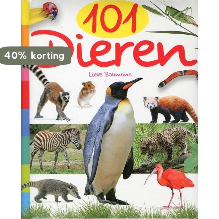 101 Dieren 9789088461934, Boeken, Kinderboeken | Kleuters, Gelezen, Verzenden
