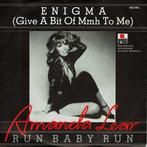 Single vinyl / 7 inch - Amanda Lear - Enigma (Give A Bit..., Zo goed als nieuw, Verzenden