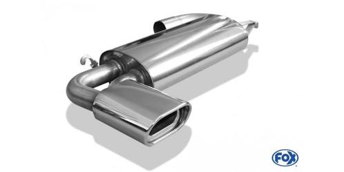 FOX Audi 80/90 type 89 quattro einddemper dwars - 135x80 typ, Auto-onderdelen, Uitlaatsystemen, Nieuw, Verzenden