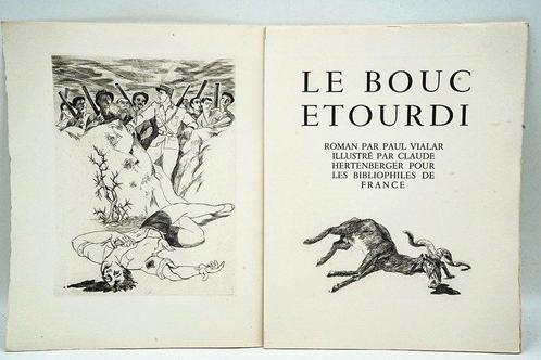 Paul Vialar / Claude Hertenberger - Le Bouc Étourdi - 1951, Antiek en Kunst, Antiek | Boeken en Bijbels