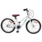 vidaXL Kinderfiets 20 Inch voor 6-11 jaar oud Wit, Fietsen en Brommers, Verzenden, Nieuw