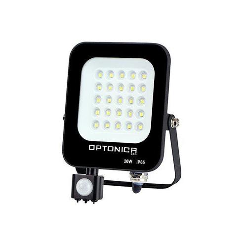LED Bouwlamp - Schijnwerper met sensor | Basic serie, Doe-het-zelf en Verbouw, Bouwverlichting, Armatuur, Nieuw, 50 tot 200 watt