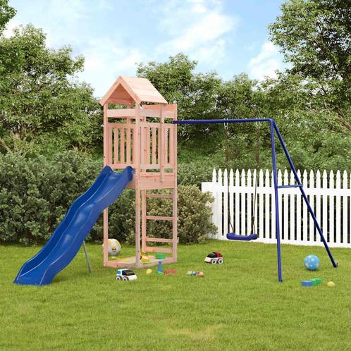 vidaXL Speelhuis massief douglashout, Kinderen en Baby's, Speelgoed | Buiten | Speeltoestellen, Nieuw, Verzenden