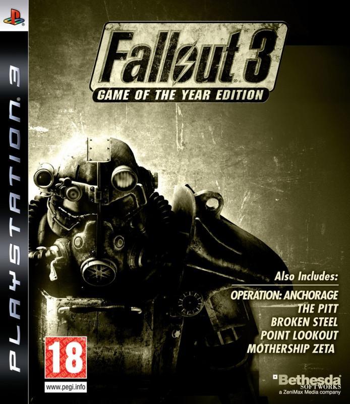 Fallout 3 Game of the Year (PlayStation 3), Spelcomputers en Games, Games | Sony PlayStation 3, Gebruikt, Vanaf 12 jaar, Verzenden