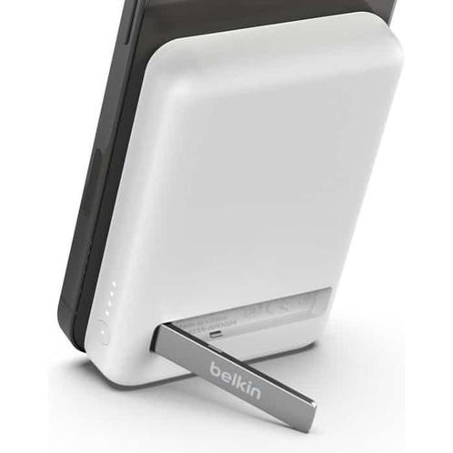 Belkin - Draadloze Powerbank + Standaard - MagSafe, Hobby en Vrije tijd, Overige Hobby en Vrije tijd, Zo goed als nieuw, Ophalen of Verzenden