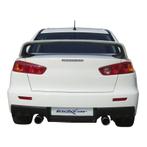 100% RVS Dubbele Sportuitlaat passend voor Mitsubishi Lancer, Auto-onderdelen, Verzenden, Nieuw, Mitsubishi