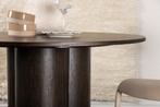 Eettafel - Fran - 110 cm - Mocca - Jörn, Huis en Inrichting, Tafels | Eettafels, Verzenden, Nieuw