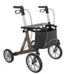 Rehasense Explorer outdoor rollator LOW - Bruin, Ophalen of Verzenden, Nieuw