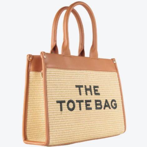 Super leuke Unieke Tote Bag - Canvas met Leer, Sieraden, Tassen en Uiterlijk, Tassen | Damestassen, Verzenden