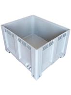 Grijze kunststof palletbox, Ophalen of Verzenden, Nieuw