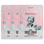 Petite Maison Energizing Facial Sheet Mask - 3x25ml, Ophalen of Verzenden, Nieuw, Verzorging