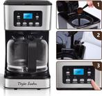 Koffiezetapparaat - filterkoffie - met thermoskan - RVS, Verzenden, Zo goed als nieuw