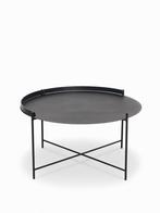 HOUE EDGE Tray Tafel, Ø76 cm, zwart, Overige plaatsen, Ophalen of Verzenden, Gebruikt, Tafel