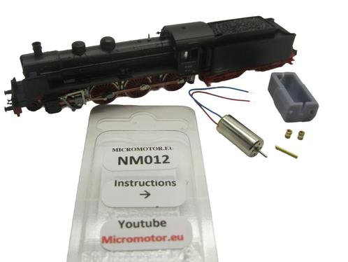 micromotor NM012 N ombouwkit voor  minitrix BR 17.2 DRG,, Hobby en Vrije tijd, Modeltreinen | N-Spoor, Gelijkstroom, Overige typen