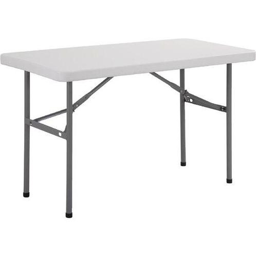 Tafel - Opklapbaar - Rechthoekig - 122 x 61 cm - Wit - U543, Zakelijke goederen, Horeca | Overige, Verzenden