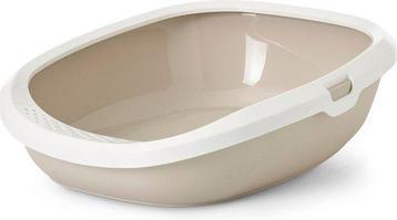 Savic Gizmo Kattenbak - Mokka/Wit - 52 x 39.5 x 15 cm beschikbaar voor biedingen