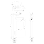 Fonteinkraan Best-Design High-Aquador RVS-304, Ophalen of Verzenden, Nieuw
