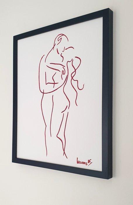 Liesens - Save all your kisses for me, Antiek en Kunst, Kunst | Schilderijen | Modern