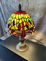 Tiffany stijl dragonfly tafellamp - Tafellamp (1) -, Antiek en Kunst, Curiosa en Brocante