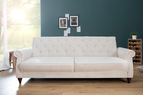 Chesterfield 3-zitsbank MAISON BELLE AFFAIRE 220cm, Huis en Inrichting, Slaapkamer | Slaapbanken, Ophalen of Verzenden