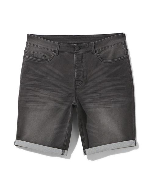 HEMA Heren short jogdenim zwart van €30 voor €9 sale, Kleding | Heren, Overige Herenkleding, Nieuw, Verzenden