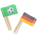 Vlaggenprikkers EK/WK Voetbal Duitsland - 50 stuks, Nieuw, Verzenden