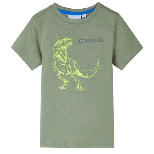 vidaXL Kindershirt met korte mouwen 140 lichtkakikleurig, Kinderen en Baby's, Kinderkleding | Overige, Nieuw, Verzenden