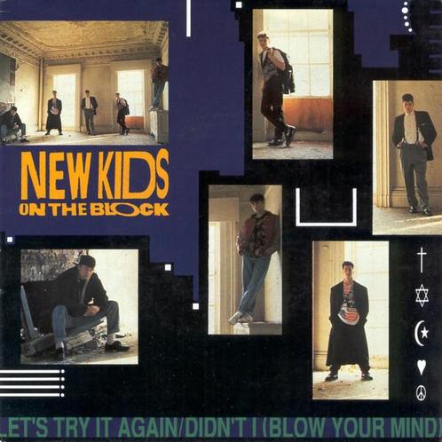 vinyl single 7 inch - New Kids On The Block - Lets Try I..., Cd's en Dvd's, Vinyl Singles, Zo goed als nieuw, Verzenden