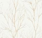 Profhome 372603-GU Natuur behang mat beige goud 5,33 m2, Huis en Inrichting, Stoffering | Behang, Verzenden