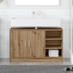 vidaXL Wastafelmeubel Ambachtelijk Eiken 90x29x55 cm Bewerkt, Huis en Inrichting, Badkamer | Badkamermeubels, Verzenden, Nieuw