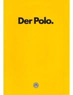1985 VOLKSWAGEN POLO BROCHURE NEDERLANDS, Boeken, Auto's | Folders en Tijdschriften, Nieuw, Volkswagen, Author