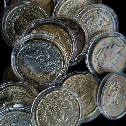 Morgan Dollar diverse jaren &amp; condities (prijs per stuk), Postzegels en Munten, Munten en Bankbiljetten | Verzamelingen, Munten