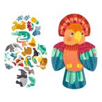 Nieuw Haba 2in1 Puzzel Papegaai, Ophalen of Verzenden, Nieuw