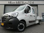 Renault Master T35 163pk, L3 Open Laadbak, DC, Dubbel Cabine, Auto's, Bestelauto's, Stof, Gebruikt, Overige kleuren, Renault