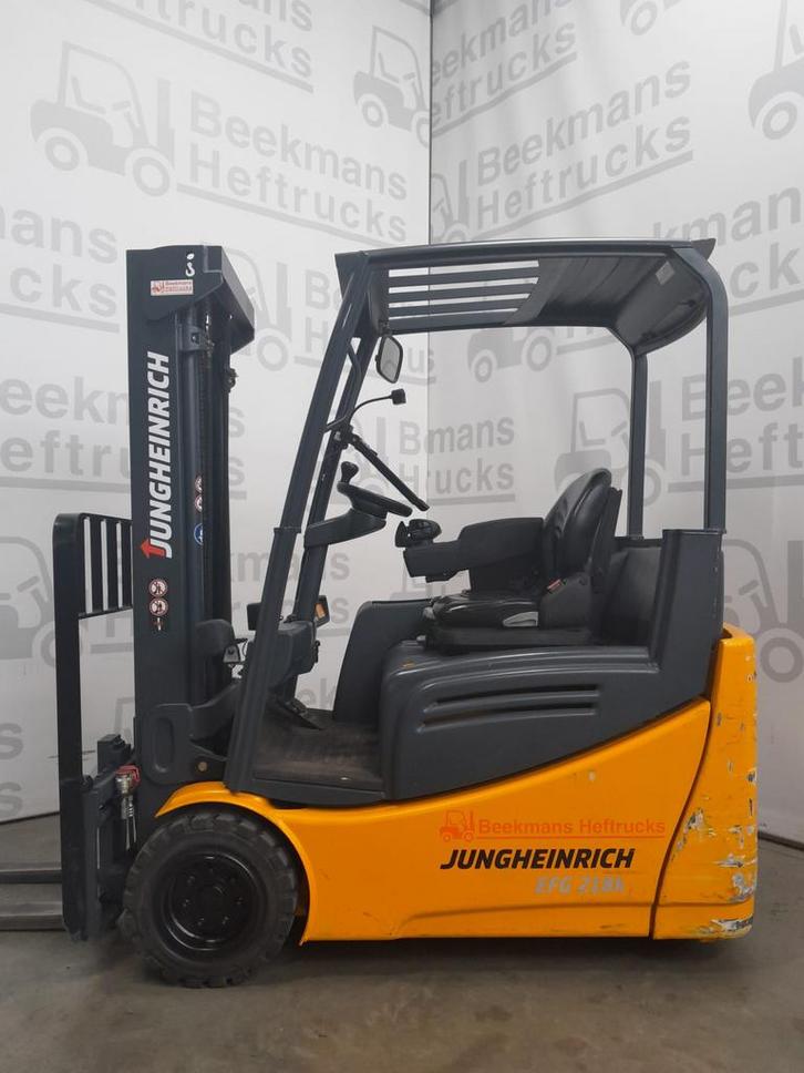 Jungheinrich EFG218k  elektrische heftruck - 1800kg 4500mm, Zakelijke goederen, Machines en Bouw | Heftrucks en Intern transport