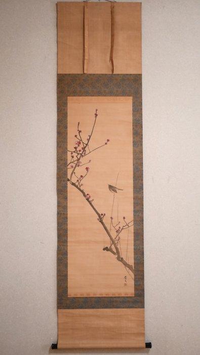 Spring Flower and Small Bird - Red Plum Blossoms and a, Antiek en Kunst, Antiek | Overige Antiek
