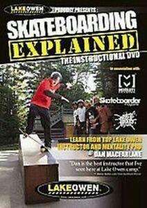 Skateboarding Explained DVD (2007) Dan MacFarlane cert E, Cd's en Dvd's, Dvd's | Sport en Fitness, Zo goed als nieuw, Verzenden