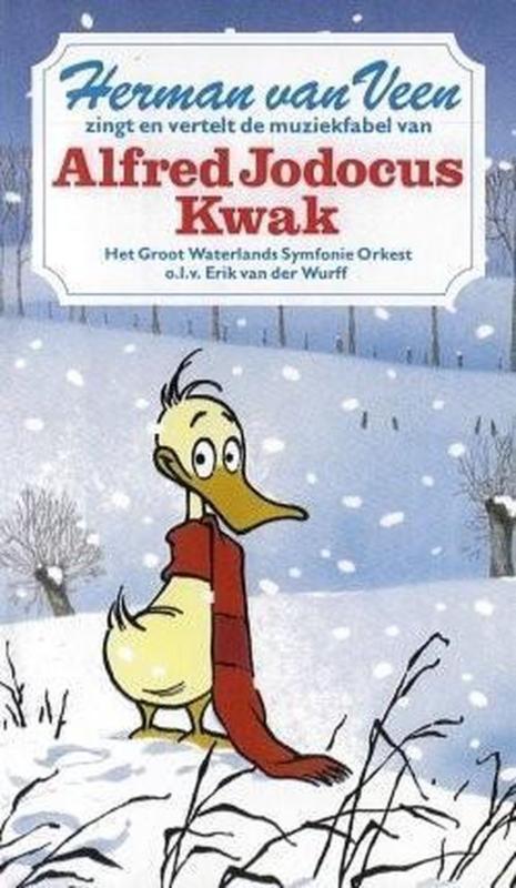 Herman van veen zingt Alfred Jodocus Kwak  (dvd tweedehands, Cd's en Dvd's, Dvd's | Actie, Zo goed als nieuw, Ophalen of Verzenden